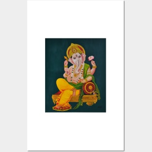 Traditional Ganesh Posters and Art